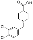 1-(3,4-二氯-苯基)-哌啶-4-甲酸结构式