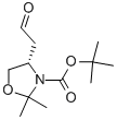 2,2-二甲基-4-(2-氧代乙基)?唑啉-3-羧酸-(S)-叔丁酯结构式