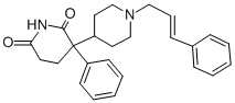 Structure of 3-Phenyl-1-(3-phenyl-2-propenyl)-3,4-bipiperidine-2,6-dione