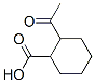 Structure of Cyclohexanecarboxylicacid, 2-acetyl-