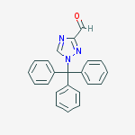 Structure of 1-Trityl-1H-[1,2,4]triazole-3-carbaldehyde