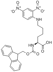 Structure of FMOC-LYS(DNP)-OH