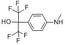 Structure of 1,1,1,3,3,3-HEXAFLUORO-2-(4-(METHYLAMINO)PHENYL)PROPAN-2-OL