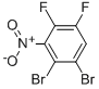 Structure of 1,2-DIBROMO-4,5-DIFLUORO-3-NITROBENZENE