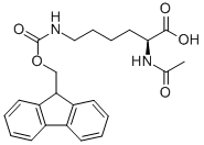 Structure of AC-LYS(FMOC)-OH