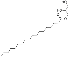 Structure of 3-STEAROYL-SN-GLYCEROL