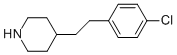 Structure of 4-[2-(4-CHLORO-PHENYL)-ETHYL]-PIPERIDINE