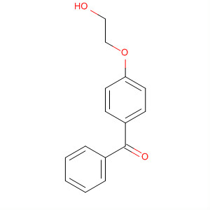 Structure of Methanone, [4-(2-hydroxyethoxy)phenyl]phenyl-