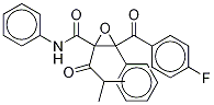 Structure of Atorvastatin Related Compound D (20 mg) (Epoxide impurity,or 3-(4-Fluorobenzoyl)-2-isobutyryl-3-phenyl-oxirane-2-carboxylic acid phenylamide)