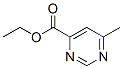 Structure of 4-Pyrimidinecarboxylicacid, 6-methyl-, ethyl ester