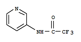Structure of 2,2,2-Trifluoro-N-(3-pyridyl)acetaMide, 96%