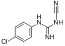 Structure of 1-(4-chlorophenyl)-3-cyanoguanidine