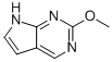 Structure of 2-methoxy-7H-pyrrolo[2,3-d]pyrimidine