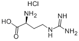 L-A-AMINO-G-GUANIDINOBUTYRIC ACID HYDROCHLORIDE结构式