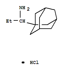 Structure of 1-Methylamino-a-ethylricyclo (3,3,1,1)(3,7)-decana hydrochloride