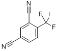 2,4-二氰基三氟甲苯结构式