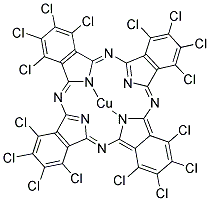 Structure of PIGMENT GREEN 7