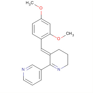 Structure of 2,3'-Bipyridine, 3-[(2,4-dimethoxyphenyl)methylene]-3,4,5,6-tetrahydro-,(3E)-