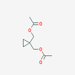 Structure of 1,1-cyclopropanedimethanol diacetate