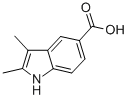 Structure of 2,3-DIMETHYL-1H-INDOLE-5-CARBOXYLIC ACID