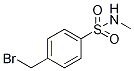 Structure of 4-(BROMOMETHYL)-N-METHYLBENZENESULFONAMIDE