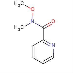 2-Pyridinecarboxamide, N-methoxy-N-methyl-结构式