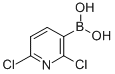 Structure of  2,6-Dichloro-3-pyridineboronic acid