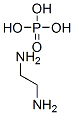 Structure of ethylenediamine, salt with phosphoric acid