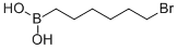 Structure of 6-Bromohexylboronic  acid