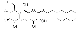 Structure of N-DODECYL-B-D-THIOMALTOPYRANOSIDE, ANAGRADE