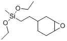 2-(3,4-环氧环己烷基)甲基二乙氧基硅烷结构式