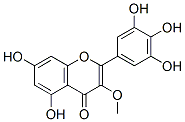 Structure of MYRICETIN 3-METHYLETHER