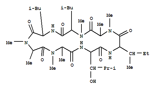 Structure of Ternatin heptapeptide