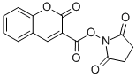 Structure of (2,5-Dioxopyrrolidin-1-yl) 2-oxochromene-3-carboxylate