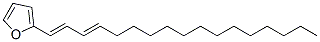 Structure of HEPTADECADIENYL FURAN