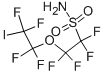 Structure of 1,1,2,2-TETRAFLUORO-2-(1,1,2,2-TETRAFLUORO-2-IODOETHOXY)-ETHANESULFONAMIDE