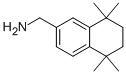 Structure of (5,5,8,8-TETRAMETHYL-5,6,7,8-TETRAHYDRONAPHTH-2-YL)METHYLAMINE
