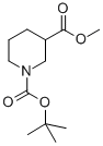 Structure of Methyl N-Boc-piperidine-3-carboxylate