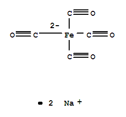 Structure of Disodium tetracarbonylferrate(2-)
