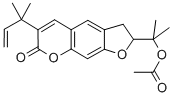 Structure of rutamarin