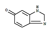 Structure of 5H-Benzimidazol-5-one,2,3-dihydro-