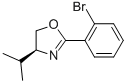 Structure of (S)-2-(2-BROMOPHENYL)-4-ISOPROPYL-4,5-DIHYDROOXAZOLE