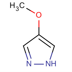 Structure of 1H-Pyrazole, 4-methoxy-