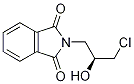 Structure of (S)-2-(3-chloro-2-hydroxypropyl)isoindoline-1,3-dione