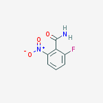 2-Fluoro-6-nitrobenzamide结构式