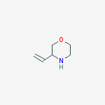 3-Ethenylmorpholine结构式