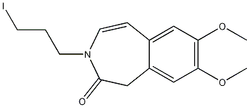 Structure of 1,3-Dihydro-3-(3-iodopropyl)-7,8-dimethoxy-2H-3-Benzazepin-2-one