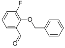 Structure of 2-BENZYLOXY-3-FLUOROBENZALDEHYDE