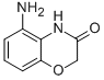 5-AMINO-2H-BENZO[B][1,4]OXAZIN-3(4H)-ONE结构式