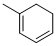 1,3-Cyclohexadiene, 1-methyl-结构式